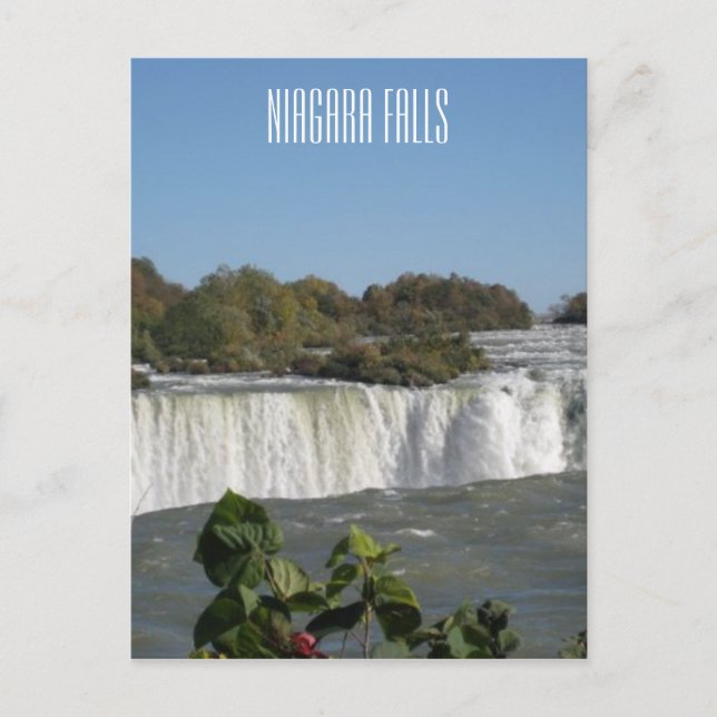 Niagara Falls Photograph Vykort (Framsida)