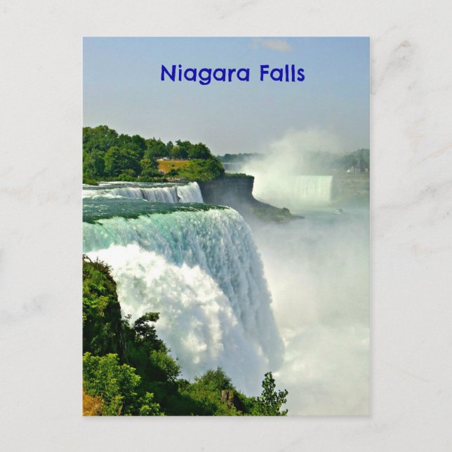 Niagara Falls Postcard Vykort (Framsida)