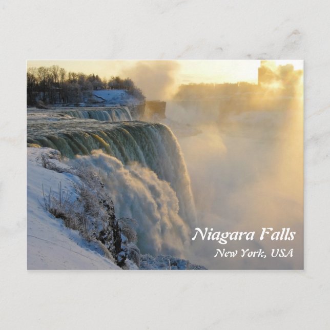 Niagara Falls Postcard Vykort (Framsida)