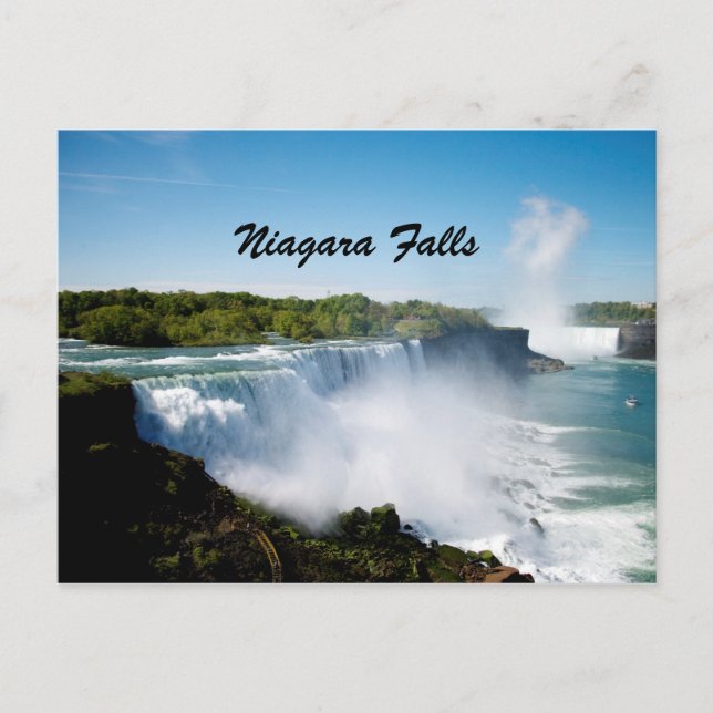 Niagara Falls Postcard Vykort (Framsida)