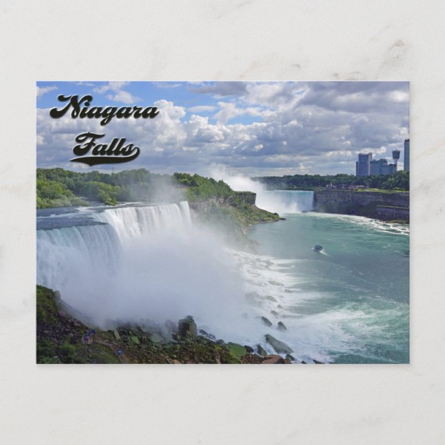 Niagara Falls Postcard Vykort (Framsida)