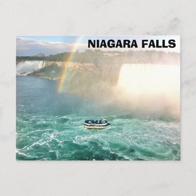 Niagara Falls Postcard Vykort (Framsida)