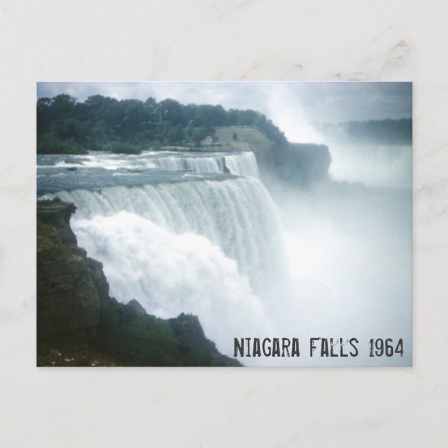 Niagara Falls Postcard Vykort (Framsida)