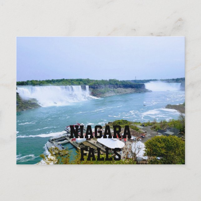 Niagara Falls Postcard Vykort (Framsida)