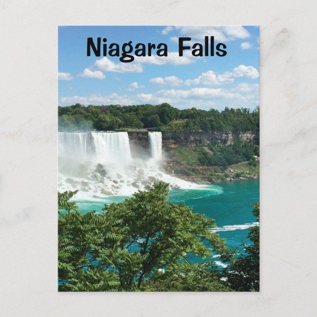 Niagara Falls Postcard Vykort (Framsida)