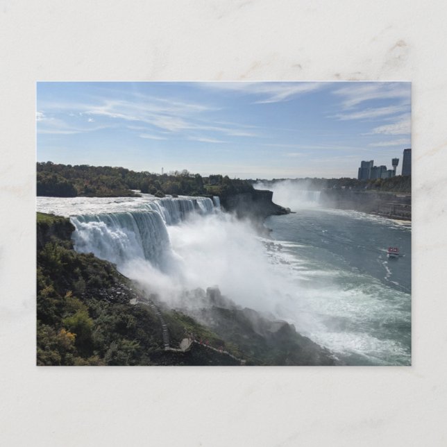 Niagara Falls Postcard Vykort (Framsida)