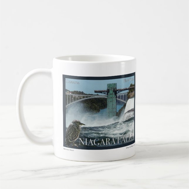 Niagara Falls Poster Kaffemugg (Vänster)
