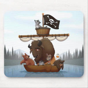 Niagara Falls publicitetjippo Mousepad Musmatta