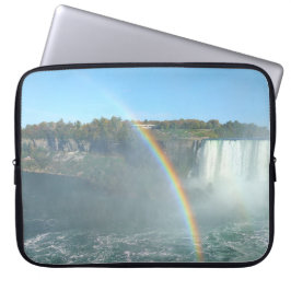 Niagara Falls Rainbow Laptop Fodral