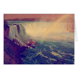 Niagara Falls regnbåge Hälsningskort