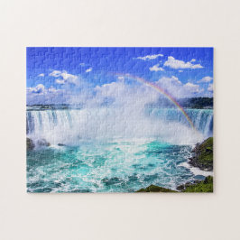 Niagara Falls Regnbåge Pussel
