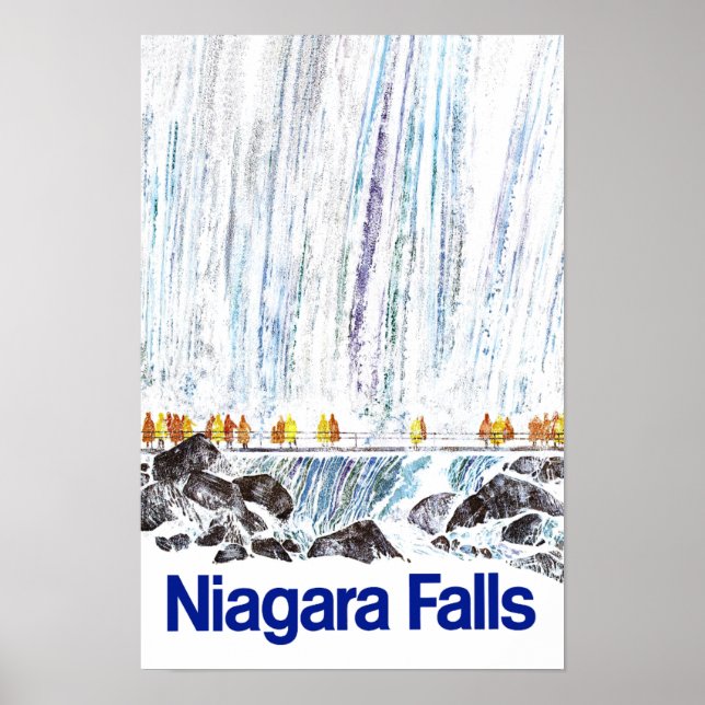 Niagara Falls-reseaffisch Poster (Framsidan)