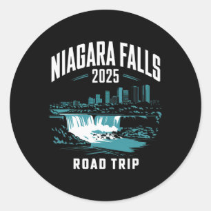 Niagara Falls Road Resa 2025 Family Resa Friends G Runt Klistermärke