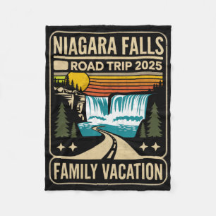 Niagara Falls Road Resa 2025 Family Vacation Fleecefilt
