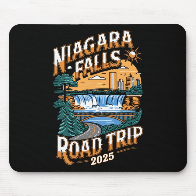 Niagara Falls Road Resa 2025 - sommaruppehåll Musmatta (Framsidan)