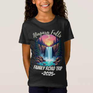 Niagara Falls Road Resa Family Vacation Resa Manar T Shirt