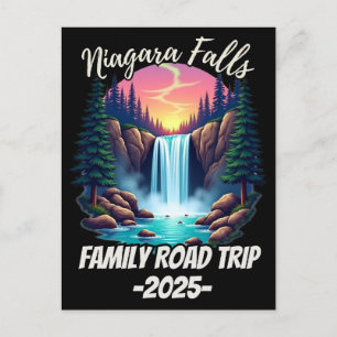 Niagara Falls Road Resa Family Vacation Resa Manar Vykort