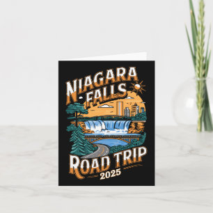 Niagara Falls Road Trip 2025 - Sommarlov  Kort