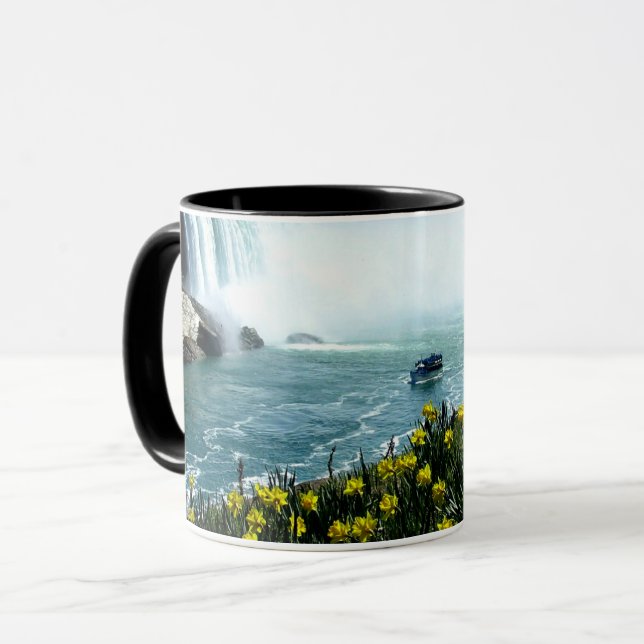Niagara Falls, Scenic Photograph, Mugg (Framsida vänster)
