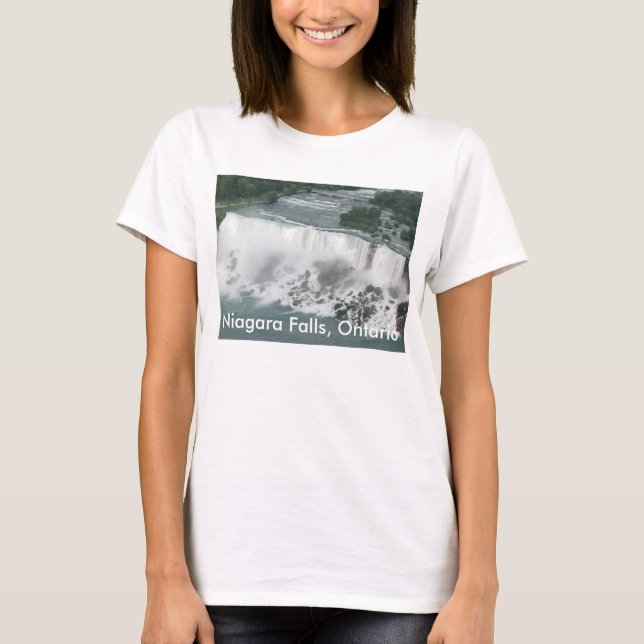 Niagara Falls skjorta Tee Shirt (Framsida)
