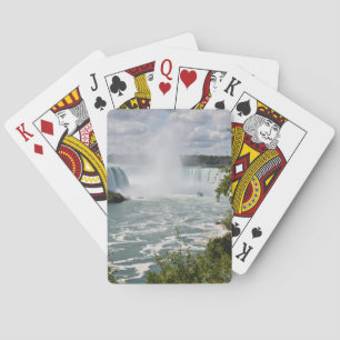 Niagara Falls som leker kort Spelkort