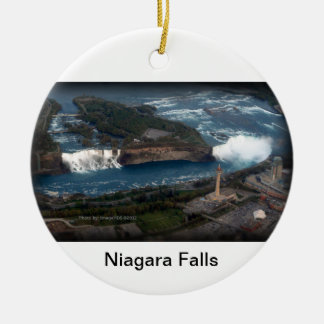 Niagara Falls souvenir & gåva Julgransprydnad Keramik