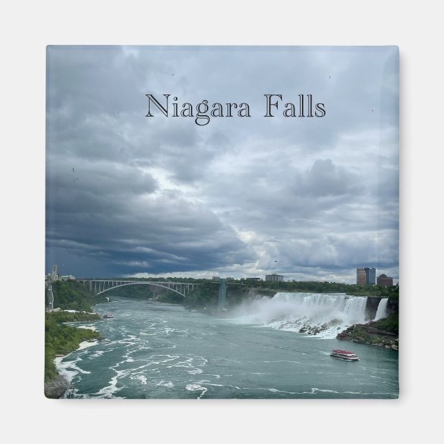 Niagara Falls Souvenir Magnet (Framsidan)