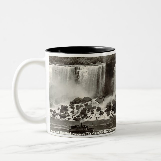 Niagara Falls Souvenir Mugg (Vänster)