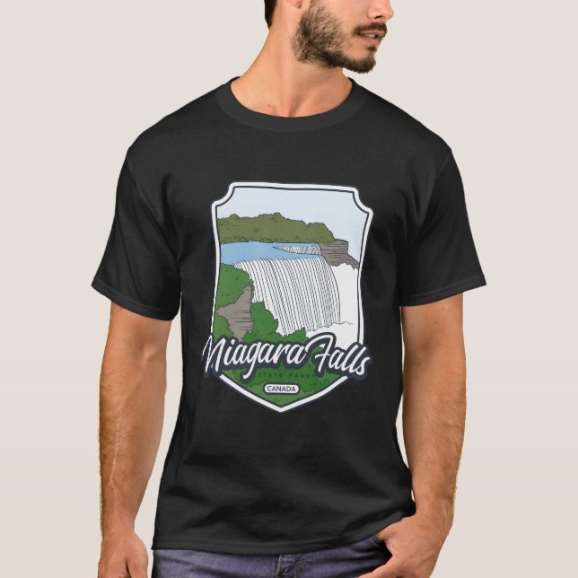 Niagara Falls State Park - Kanada T Shirt (Framsida)