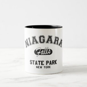 Niagara Falls State Park, New York Två-Tonad Mugg