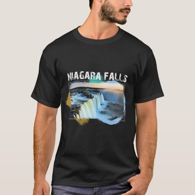 Niagara Falls T-Shirt design (Framsida)