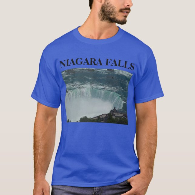 NIAGARA FALLS T-TRÖJA TEE SHIRT (Framsida)