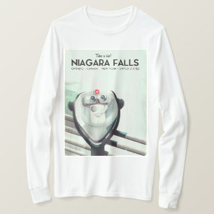 Niagara Falls - USA - Kanada Vintage resor poster T Shirt