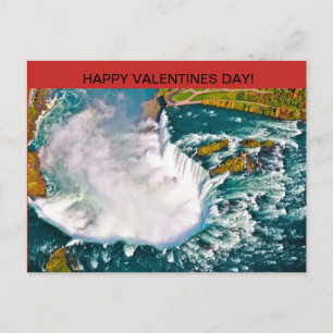 Niagara Falls valentines dayvykort Helg Vykort