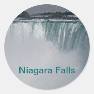 Niagara Falls vattenfall Runt Klistermärke