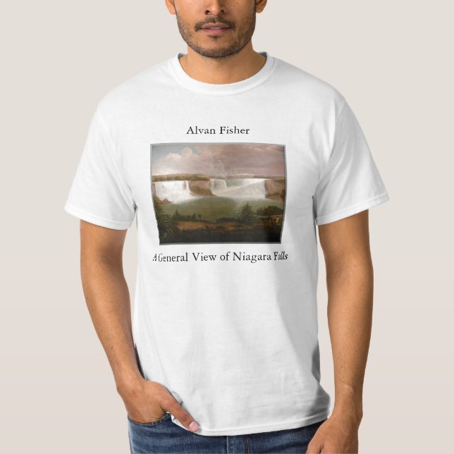 Niagara Falls vid Fisher manar skjortan för T T Shirt (Framsida)