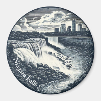 Niagara Falls Vintage Magnet