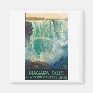 Niagara Falls Vintage resor Poster Magnet
