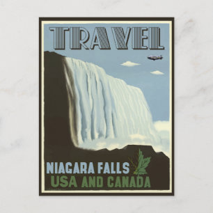 Niagara Falls Vintage resor Poster Vykort