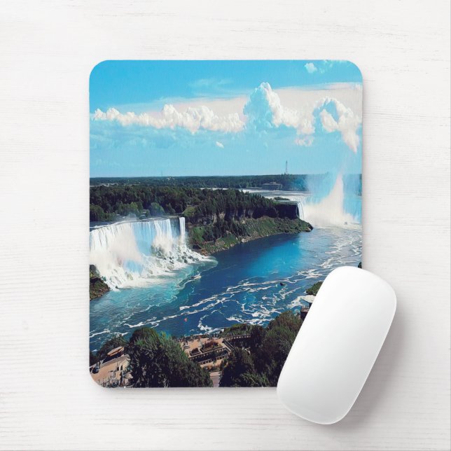 NIAGARA FALLS - vy Musmatta (Med mus)