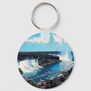 NIAGARA FALLS - vy Nyckelring