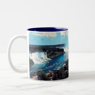 NIAGARA FALLS - vy Två-Tonad Mugg