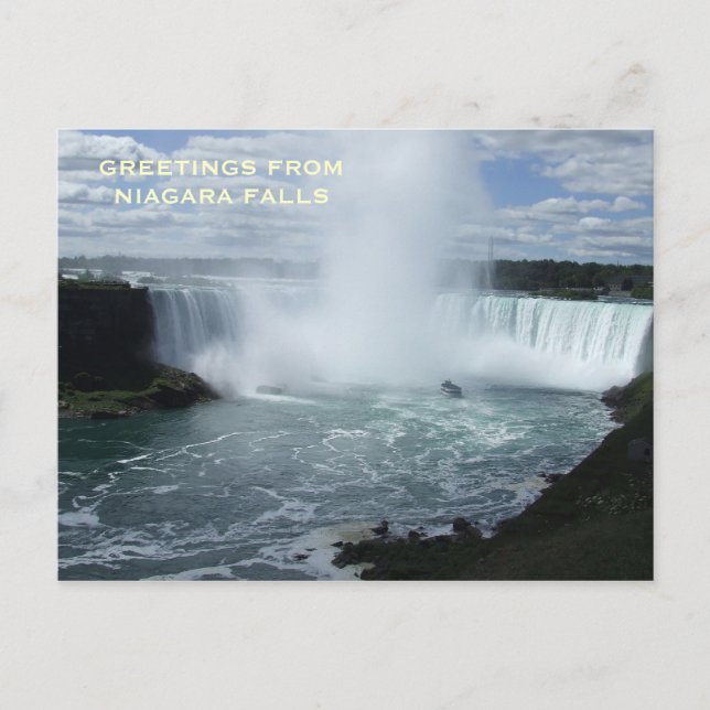 Niagara Falls Vykort (Framsida)