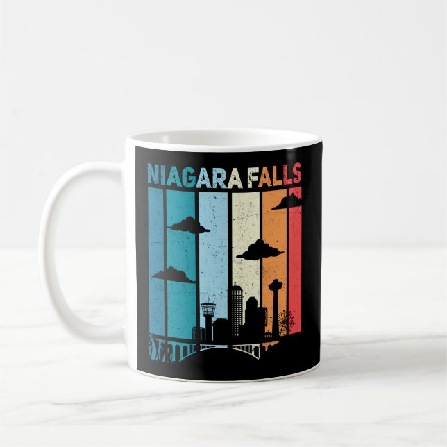 Niagara Falls Waterfall Kanada Niagara Falls Kaffemugg (Vänster)