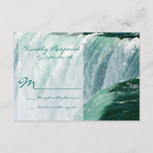 Niagara Falls Waterfall Utomhus-Bröllop OSA Kort