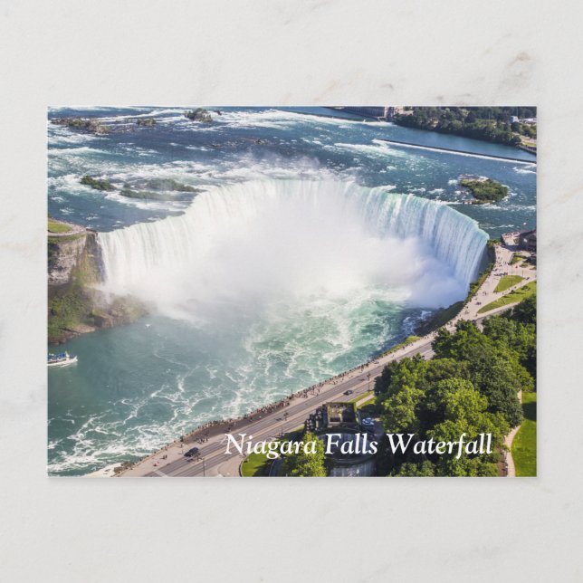 Niagara Horseshoe Falls vattenfall Kanada Vykort (Framsida)