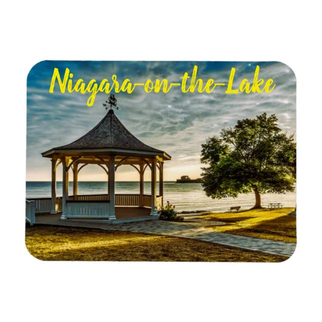 Niagara-on-the-Sjö Kanada stilized Magnet (Horisontell)