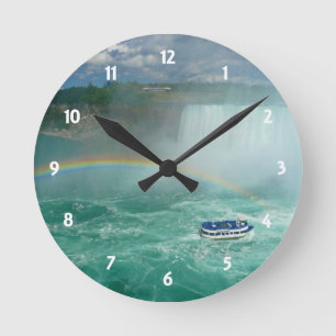 niagara rainbow rund klocka