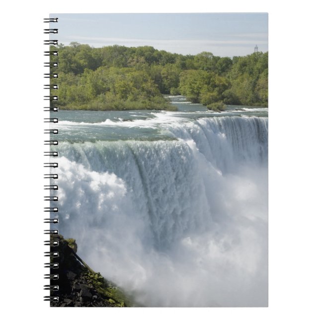 Niagara vattenfall anteckningsbok (Framsidan)