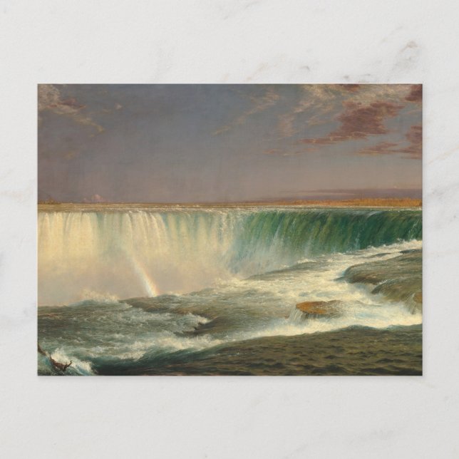 Niagara, Waterfall av Frederic Edwin Church Vykort (Framsida)